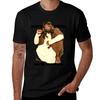 SCHWARZER JESUS T-Shirt Grafikdruck Kurzarm T-Shirt