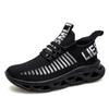 Flying Woven Sports Shoes Trendy Blade Running Shoes Ultra-light Fashion Mesh Shoes Men's Casual Shoes Trendy Thick Sole