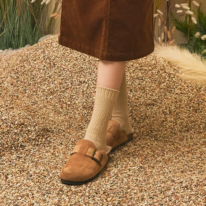 [3 Set] Link Thick Cotton Socks 3 Pairs