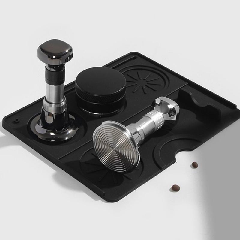 Adjustable Constant Pressure Coffee Tamper Stainless Steel Spring Load Espresso Tool Ergonomic Handle For Baristas Use