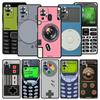 Retro Camera Games Tape Cassette Phone Case For Xiaomi Redmi Note 14 13 12 5G 11 10 Pro Plus 4G 9S 9 14C 13C 12C 10C 9C 9A Cover