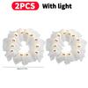 1/2Pcs Halloween Wreath Cute Ghost Wreath Halloween Spooky Hanging Wreath for Front Door Wall Halloween Party Holiday Decoration