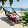 Masha and the Bear Cartoon Design Beach towel quick-drying for travel outdoor sports jogging beach and swimming