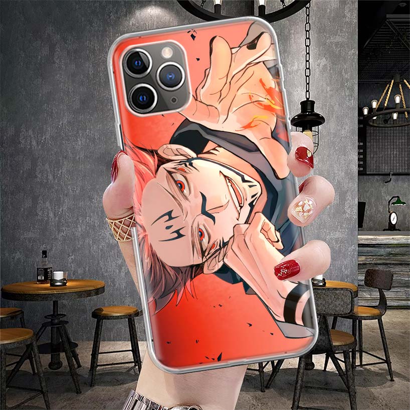 Japan Anime JujuKaisen Soft Phone Case For IPhone 11 17 Air 16E 16 Pro Max 15 + 14 Plus 13 Mini 12 Apple 7 SE 8 Fundas Coque 11