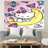 1PC Kitty Party Quick-Dry Tapestry, Unique Design Tapestry, Suitable for Bedroom,Livingroom, Playroom,Heartwarming Holiday Gifts