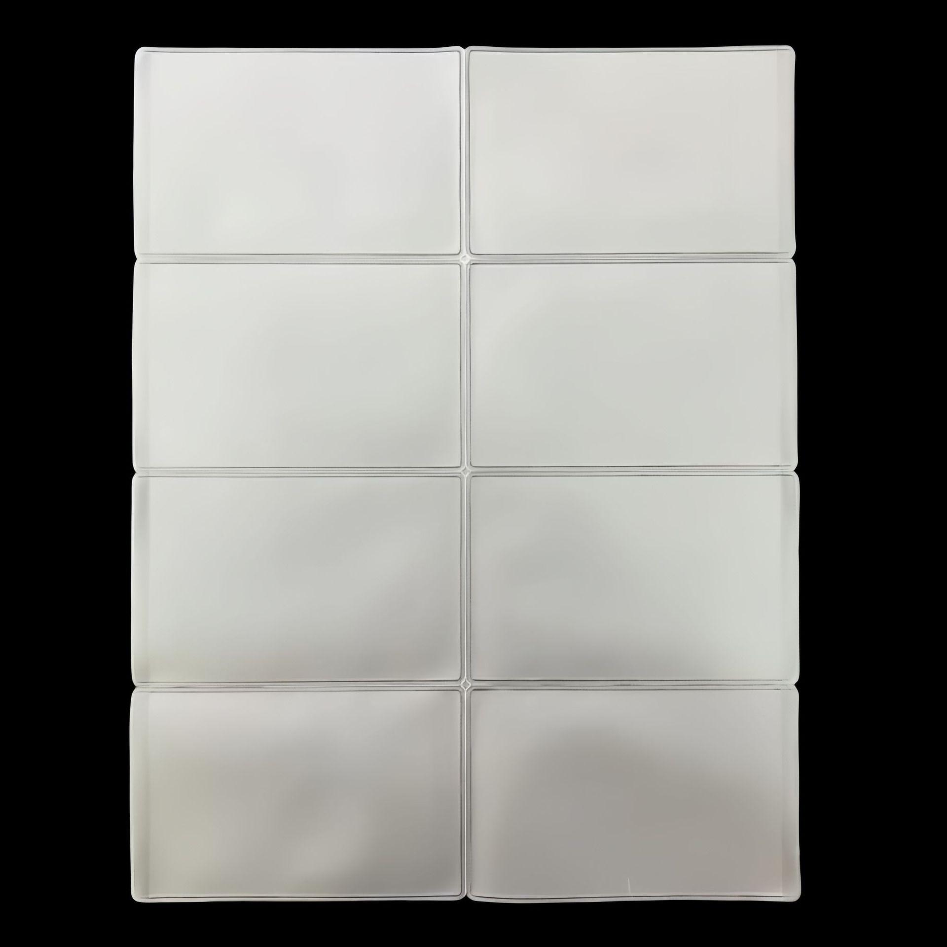 Многоцелевой прозрачный антимагнитный держатель для карт: для удостоверений личности, проездных, карт на питание и банковских карт