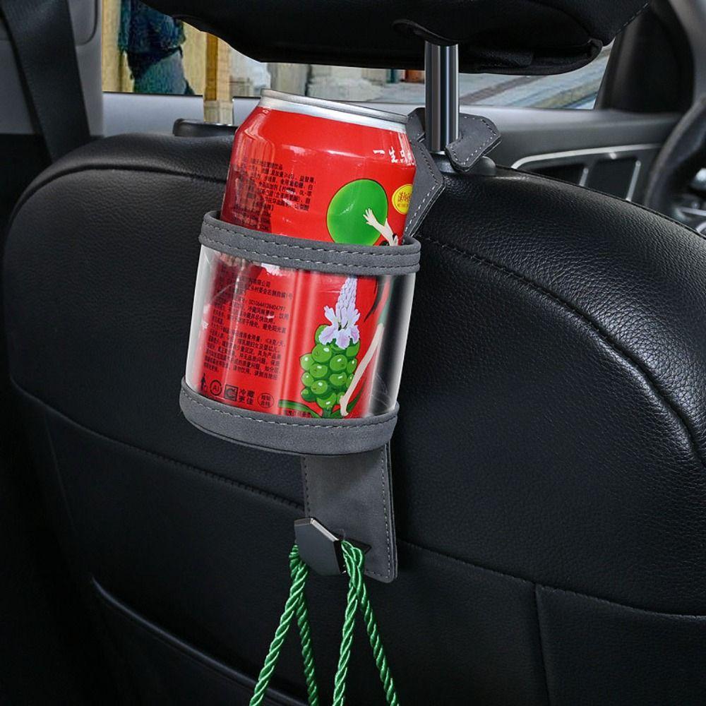 Stable Hanging Cup Holder Bottle Storage Beverage Holder Auto Rear Row Hanger  Car Parts