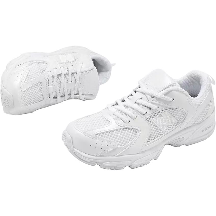 New Balance NB 530 Comfortable Versatile Mid-Top Casual Shoes Kids Sneaker White PZ530PA