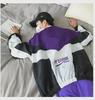 Harajuku Retro Color-Block Ulzzang Windbreaker