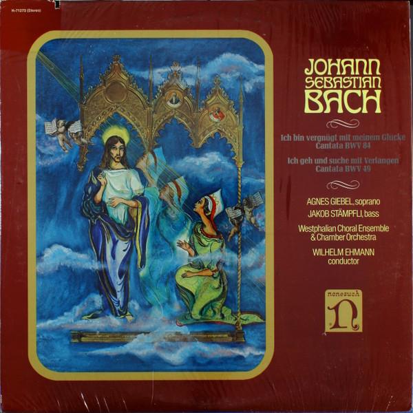 

Виниловая пластинка ИОГАНН СЕБАСТЬЯН БАХ АГНЕС ГИБЕЛЬ Кантаты BWV 84 и BWV 49 H71273 Nonesuch США Классика Б/у