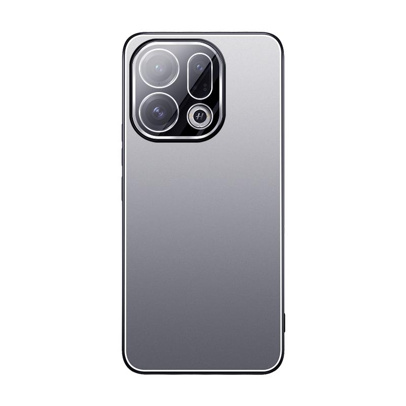 For OPPO Find X9 X9 Pro AG Aluminum Alloy TPU Soft Case with Integrated Lens Anti-Slip Drop-Proof and Anti-Fingerprint