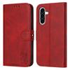 For Samsung Galaxy A17 5G/A26 5G Case Happy Cat Pattern Imprinted Leather Wallet Phone Cover