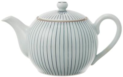 Okugawa Ceramika Ware Hasami Kogyokutouen Czajniczek (ze stalowym sitkiem do herbaty) Cienki wzór Tokusa 444395