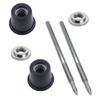 Two Sturdy Straight Drum Legs Designed With Traditional Appearance And Tool Free arrange For Fast Use