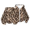 Kinder Mode Bedrucktes Langarm Kapuzensweatshirt Mädchen Hoodie Jacke