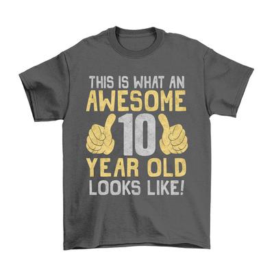 Jungen 10. Geburtstag T-Shirt Kinder Genial 10 Jahre alt GESCHENKIDEE Feier Party