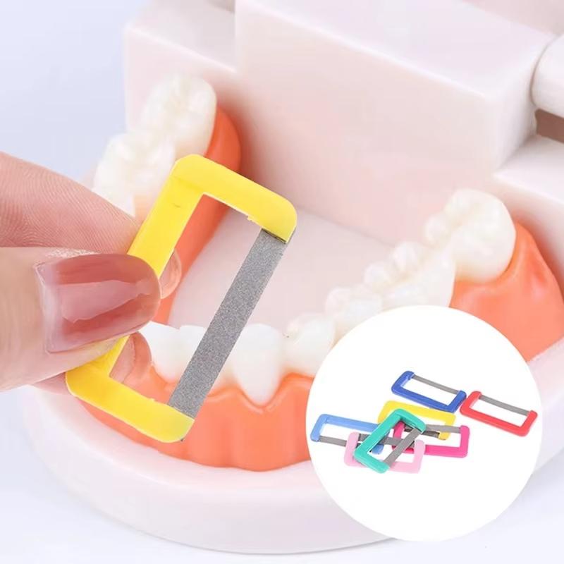 1 Stück Dental Ipr Kieferorthopädie Streifen Zahnschmelz Interproximale Reduktionsstreifen Polieren Zahnschmelz Reduzieren Sägezahn
