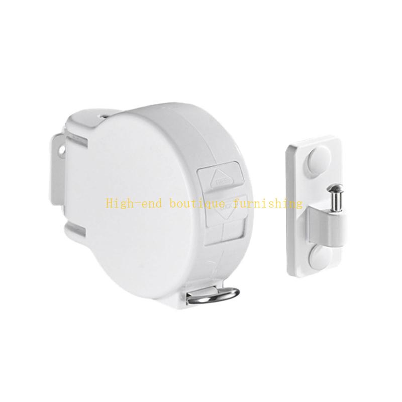 Компактный натяжитель веревки для белья, выдвижная настенная сушилка для одежды