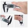 0-150mm 6 Inch Plastic Caliper Ruler with LCD Screen Electronic Digital Vernier Calliper Depth Measuring Tool