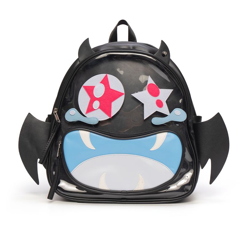 

[Grab 30 Yuan Coupons Today] Liang Mixed Pickles Lbpc Ghost Two-Dimensional Backpack Student Schoolbag Men s and Women s Backpacks Black