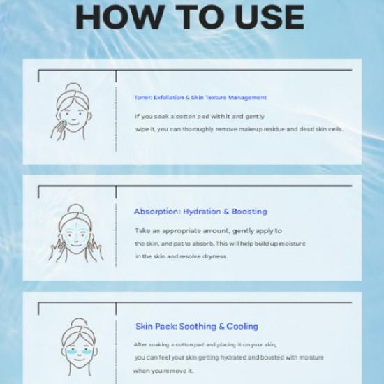 WELLAGE Real Hyaluronic 100 Toner, 200ml, 1 Unit