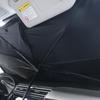 Auto-Windschutzscheiben-Sonnenschutz-Regenschirm, faltbarer Auto-Regenschirm-Sonnenschutz-Abdeckung, UV-Block (Wärmeisolationsschutz) für Auto-Windschutzscheibenabdeckungen für die meisten Autos