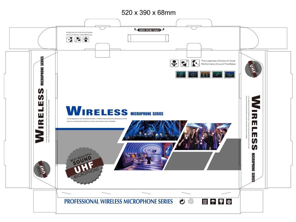True Diversity Dual Wireless Conference Microphone