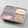 KAZHI Disposable 4-Compartment Meal Trays