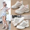 Inner Heightening Hollow Sandals Dad Shoes Women's Spring New Sports Shoes Casual Shoes