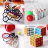 Dollhouse Mini Scene Accessories Simulation Mini Sports Goods Mountain Bike Skateboard Baseball Bowling Racket Tennis Model