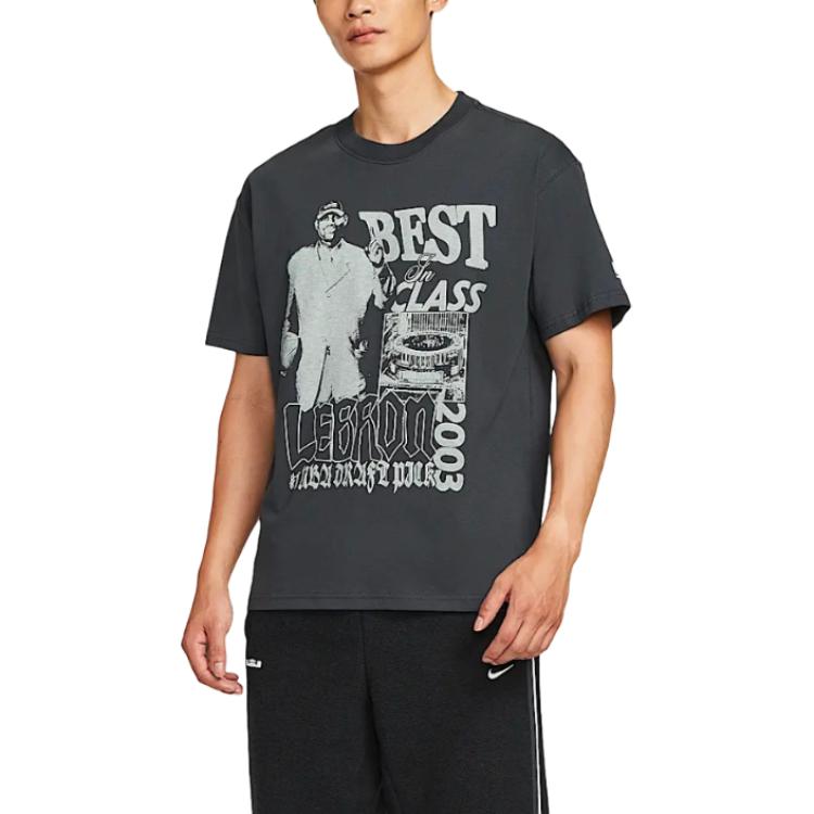 

Nike FW25 LeBron Best In Class Crew Neck Pullover Simple Short Sleeve T-Shirt Men Tops IH8543-045 XL