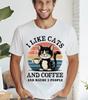 Cat Lovers Shirt Men's Ladies T-shirt Funny I Like Cats Shirt S-5XL, Gildan 5000 Unisex T-Shirt