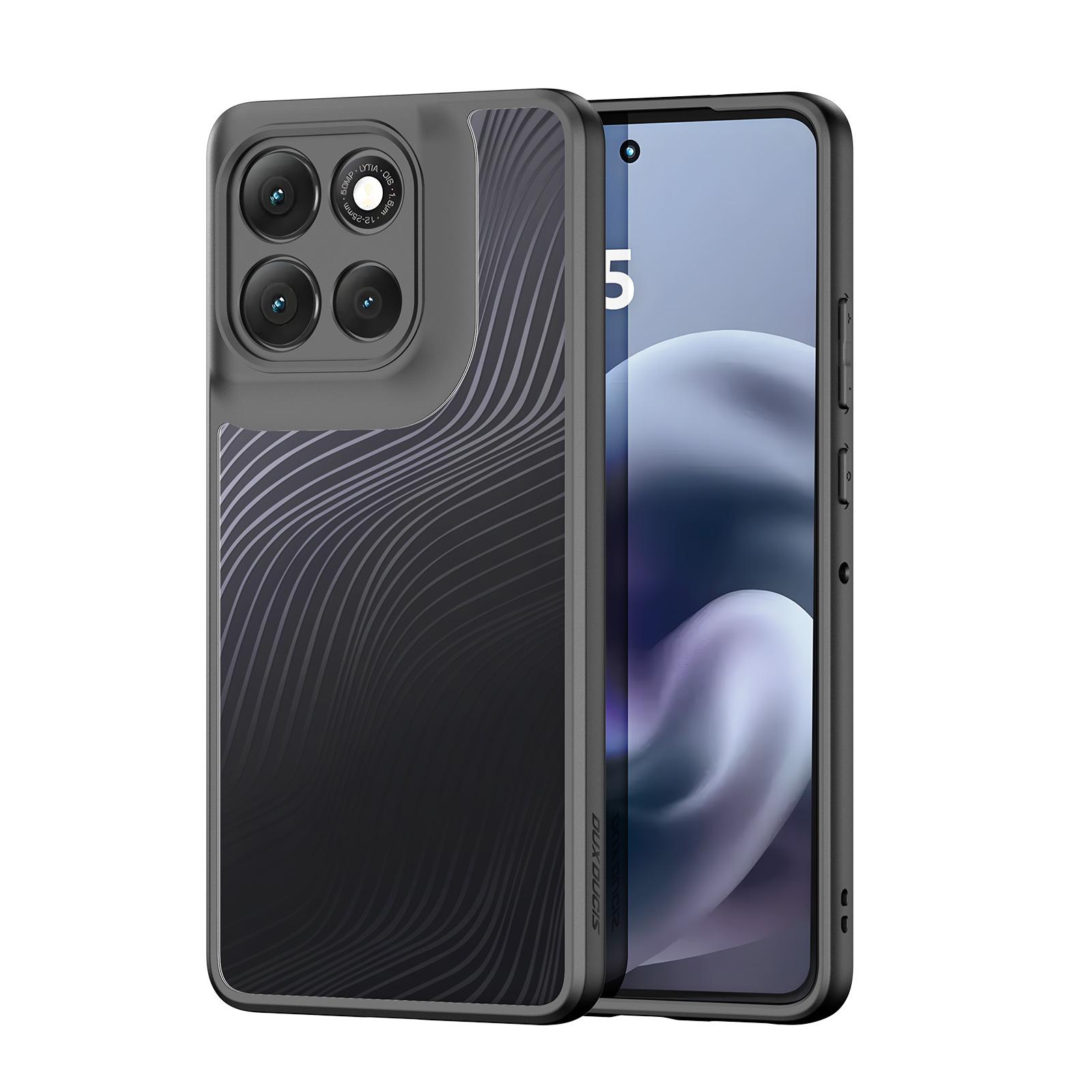 

Чехол для Motorola Moto G86 Power 5G/Motorola Moto G86 5G DUX DUCIS Серия Aimo ТПУ+ПК Матовый Ударопрочный Чехол для Телефона (Сертификация REACH) Black