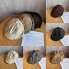 Collection Retro Autumn Beret With Dyeing Process For Casual Fashion Creative