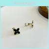 Cos Arknights Mizuki Game Four Leaf Clover Ear Earrings Peripheral Animation