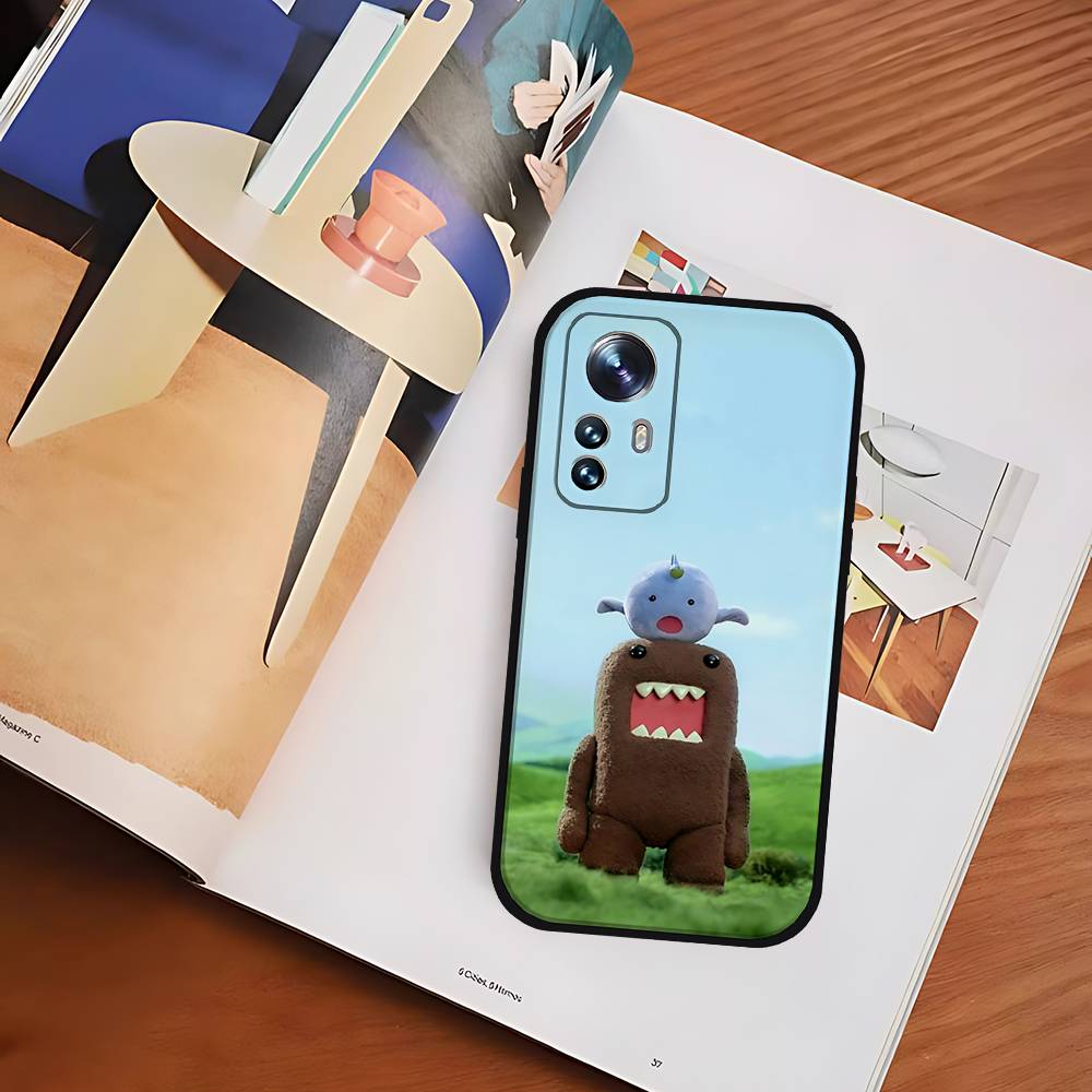 Cute D-Domo Kun-s Phone Case For Xiaomi Redmi 13 12 13 12C 14C Redmi Note 14 13 12 Pro Plus 12S 11S 11 10S Soft Cover