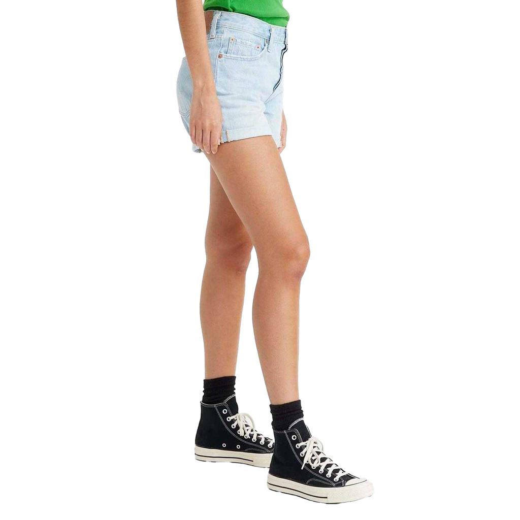 Levis Womens/Ladies 501 Rolled Hem Shorts