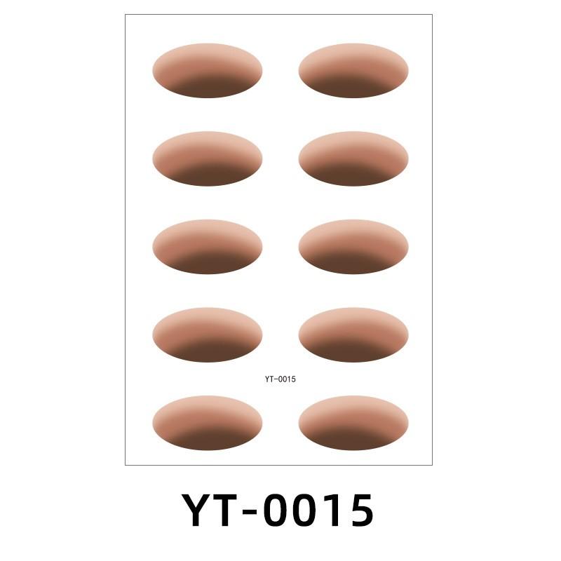 Lidschatten-Patches, Lazy-Make-up-Patches, Sofort-Make-up, Gesichts-Make-up-Patches, Augen-Make-up, Partys, Musikfestivals