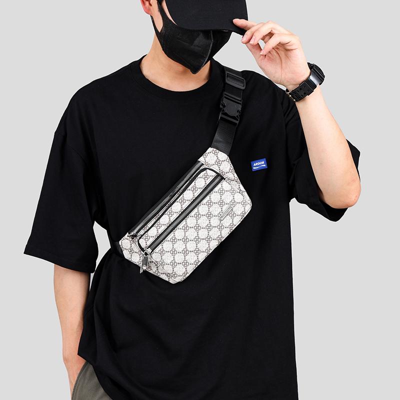 Waist Bag Men Belt Pack Waterproof Sports Travel Phone Pouch Messenger Pouch Fashion Chest Bag Men Hip Waist Pack Shoulder Bags