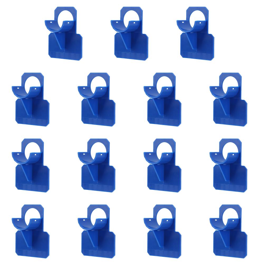 

T0# 30-38mm Swimming Pool Pipe Holder Mount Supports Bracket for Intex (Blue)