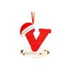 2D Christmas Decoration Pendant Christmas Tree Tag Theme Party Crafts Ornament