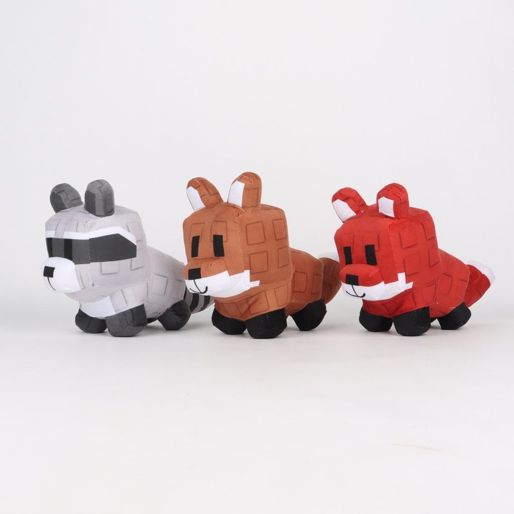 New Product: Grow A Garden Plush Toy, Featuring A Small Raccoon And Brown Fox Animal Figurine