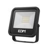 Spot LED 20W 1520lm 4000K Lumière du Jour Noir Série 12.4x10.6x2.8cm - EDM Blackseries