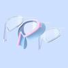 1Pcs Anti Fog Uv Protection Clear Vision Kids Large Frame Swim Goggles With Earplugs For Boys Girls Youth 3-15 Years