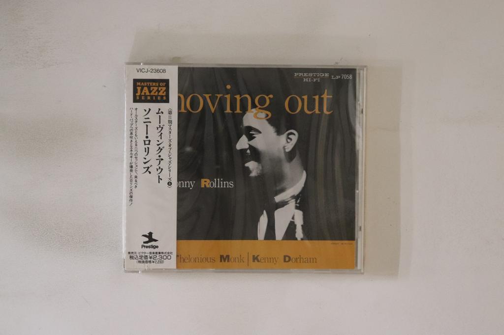 CD SONNY ROLLINS - Moving Out VICJ23608 PRESTIGE 1991 Japan Obi Jazz Gebraucht