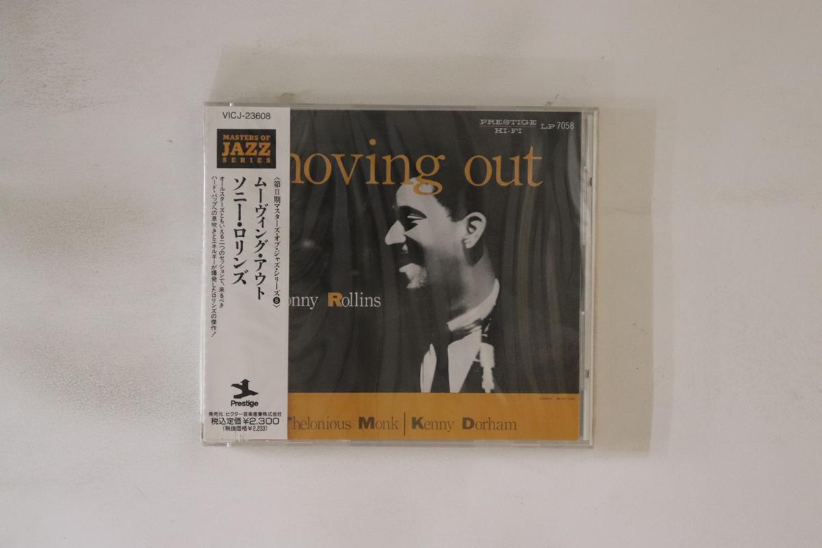 

CD SONNY ROLLINS - Moving Out VICJ23608 PRESTIGE 1991 Japan Obi Jazz Used