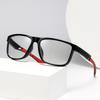 Unisex Fashion Full Frame Photochromic Myopia Glasses Outdoor Sports Myopia Glasses High Definition Blue Light Blocking Glasses