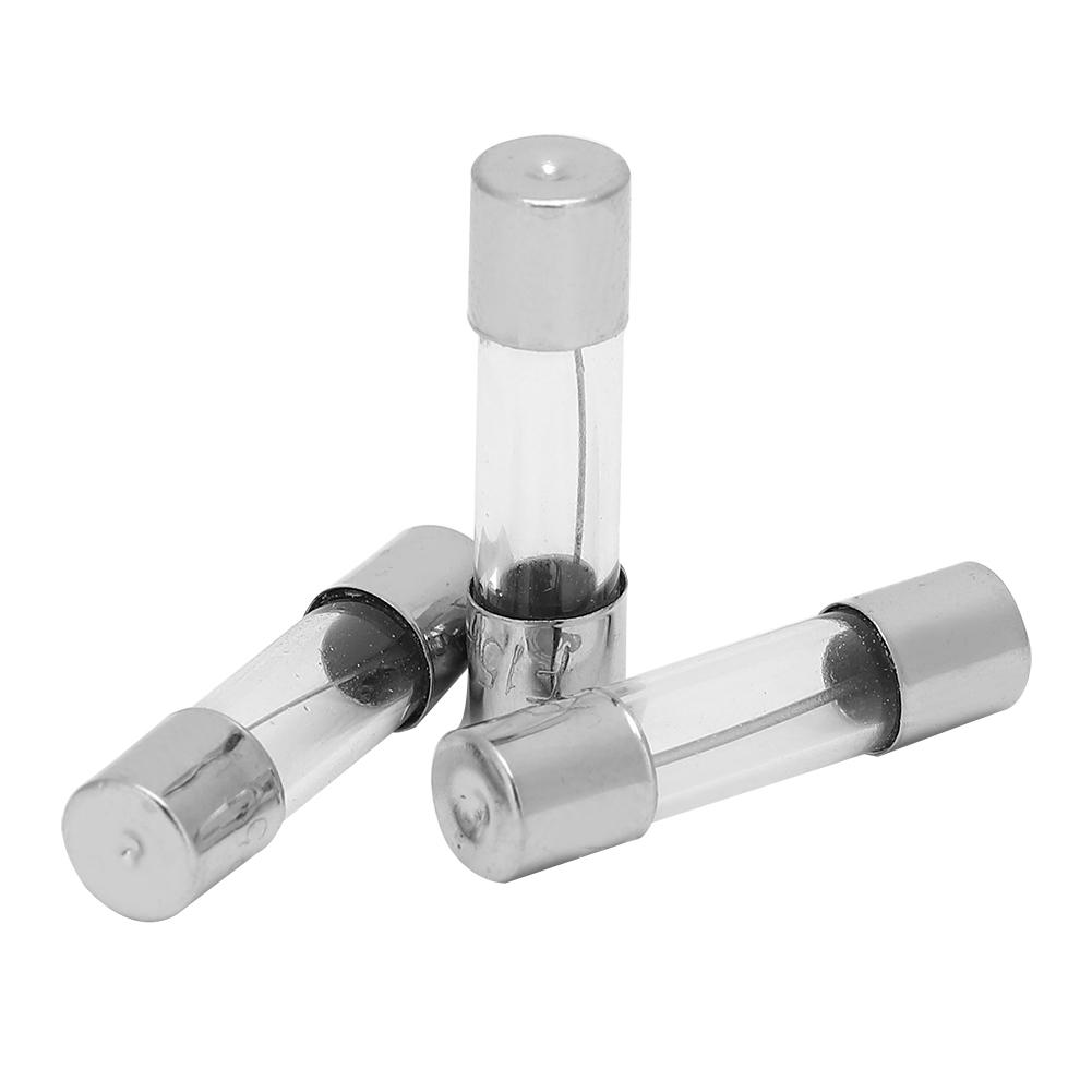 150 ks Skleněná trubičková pojistka Sortimentní sada Nářadí Potřeby 0.1A20A 250V 5x20mm s úložným boxem