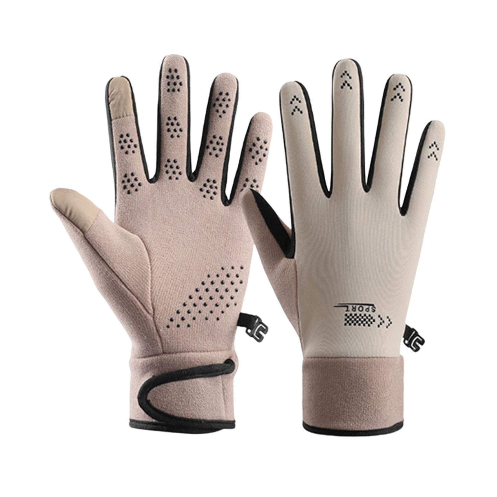 Ladies Thermal Waterproof Gloves Warm And Dry While Skiing Waterproof Fingerless Gloves Ski Gloves