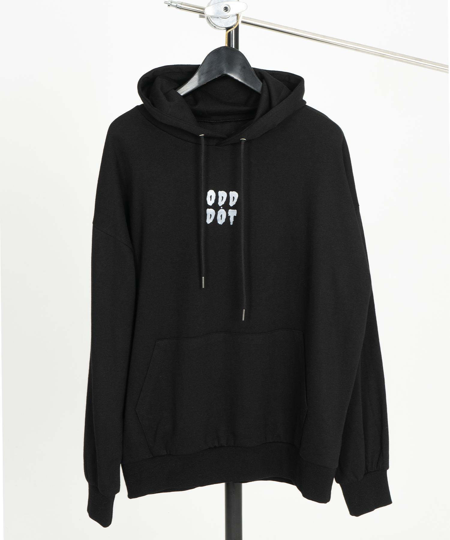 Толстовка с большим логотипом Odd Dot_Черный Black/3